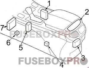 acura mdx 2007 2013 front armrest console