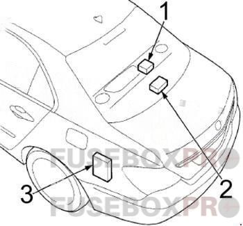 Acura RL 2005 2012 sensor 3