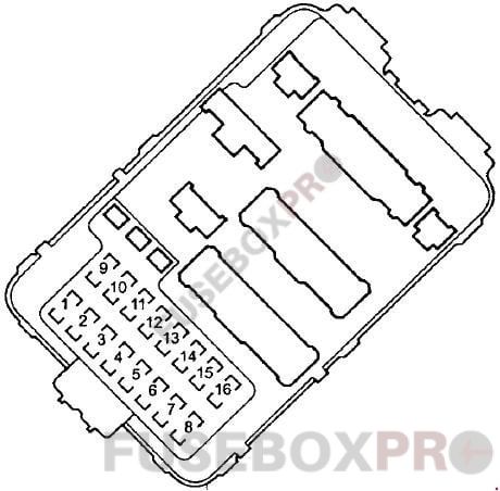 acura tl 1999 2003 passenger compartment 2