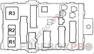 acura tl 1999 2003 passenger compartment relay