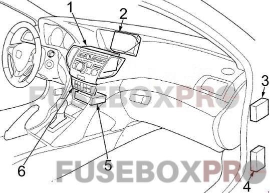 acura tsx 2009 2014 dashboard 2