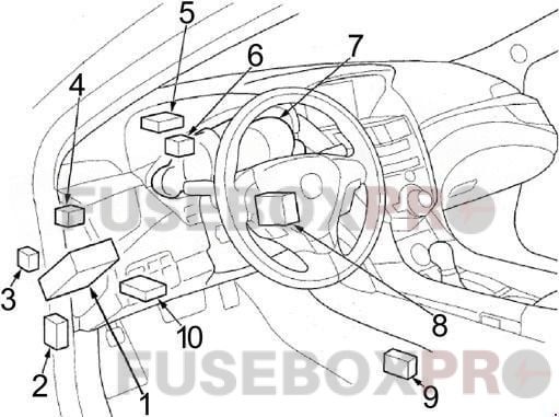 acura zdx 2010 2013 passenger compartment