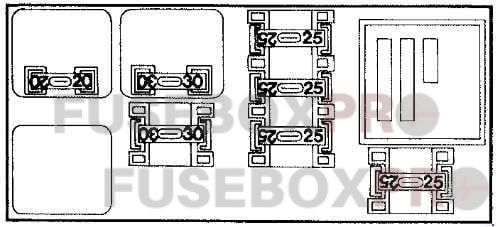 alfa romeo 155 1992 1998 auxiliary fusebox