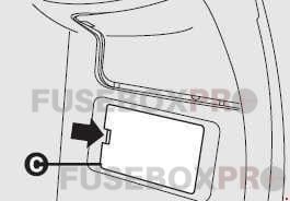 alfa romeo 159 2004 2011 right hand boot fuse box 02