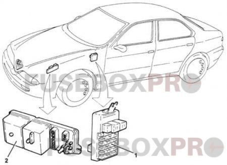 alfa romeo 166 fuse location 1998 2003