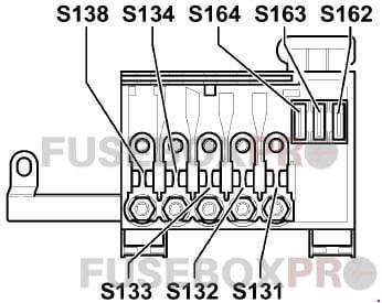 audi a3 and s3 8l 1996–2003 main fuse box