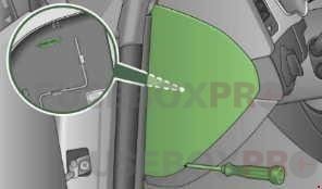 audi a5 2007 2012 dashboard fuse location