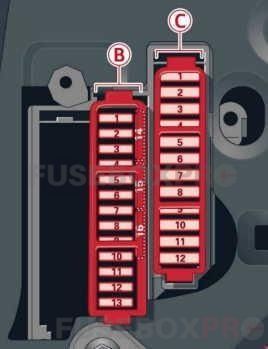 audi a8 d4 2010 2017 driver side fuse box