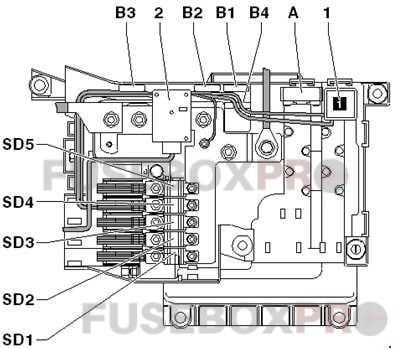 audi q7 2005 2015 under driver seat fuse box