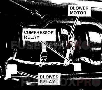bmw 7 series 1977 1987 blower relay