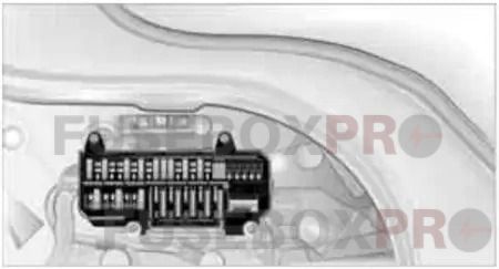 bmw 7 series e65 2001 2008 luggage compartment