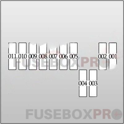 bmw x5 1999 2006 engine compartment n62 fuse box