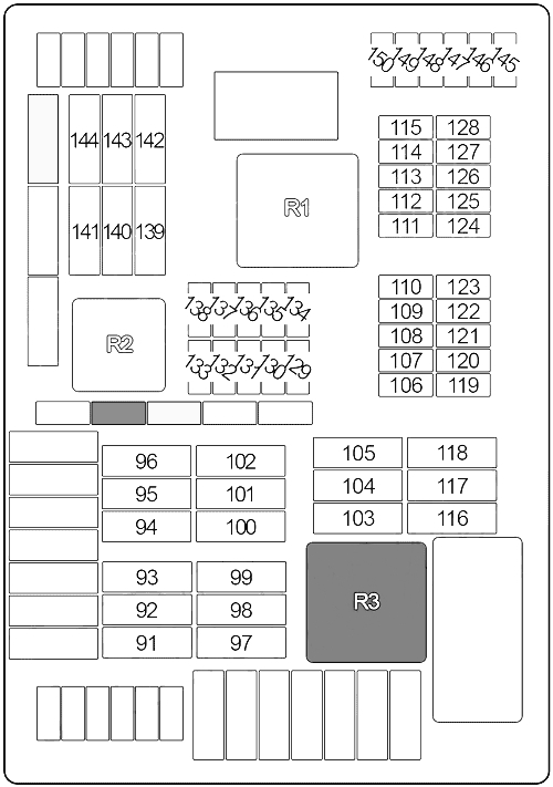 bmw x5 e70 fuse box diagram luggage compartment fuse box 2006 2013