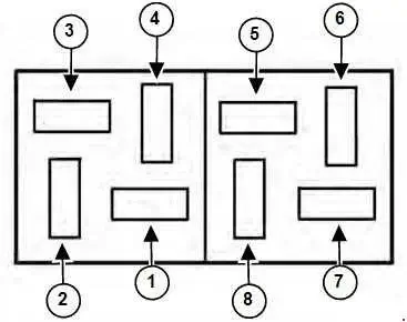 Bobcat 324 Mini Excavator fuse box diagram