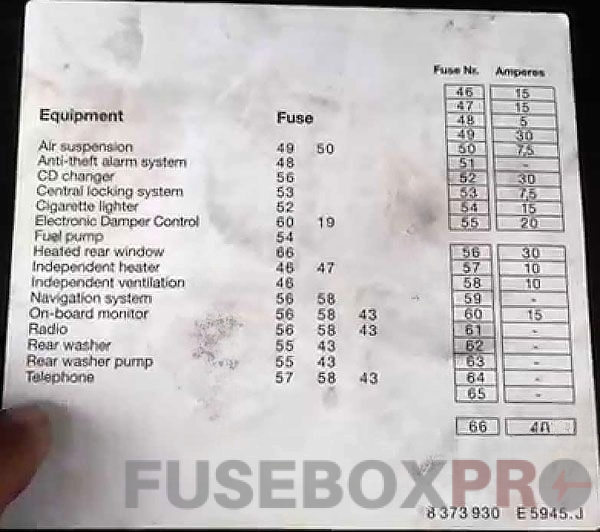 bmw 5 series e39 1996 2003 lug5