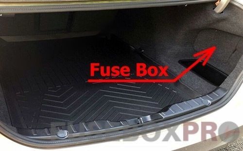 bmw 5 series f10 f11 f07 f18 2011 2017 tr fuse box location