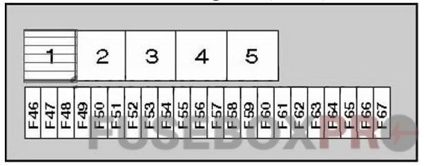 bmw 5 series fuse box diagram luggage compartment box 1 1996