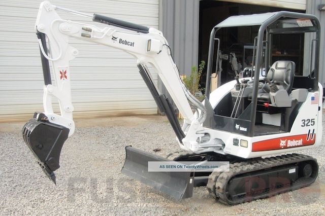 bobcat 325 328 mini excavator