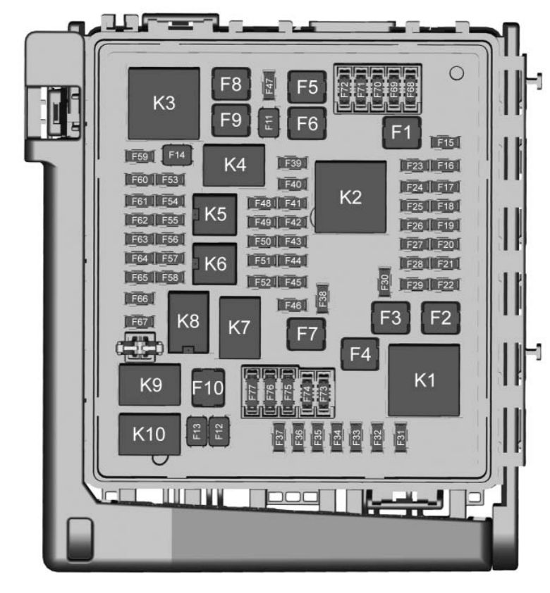 chevrolet traverse fuse box diagram engine compartment 2018