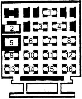 chevrolet cavalier fuse box diagram 1983 1990