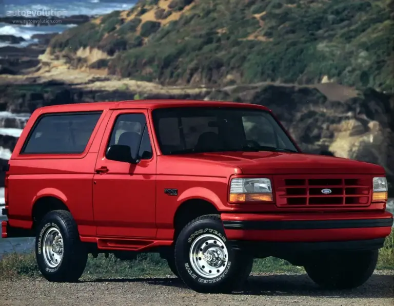 ford bronco 1992-1996 fuse box and relay diagrams